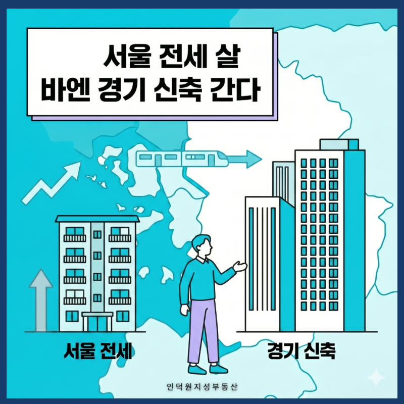경기도 부동산 전망, 서울 원정 매수 1만 명 몰린 GTX 수혜 지역은?